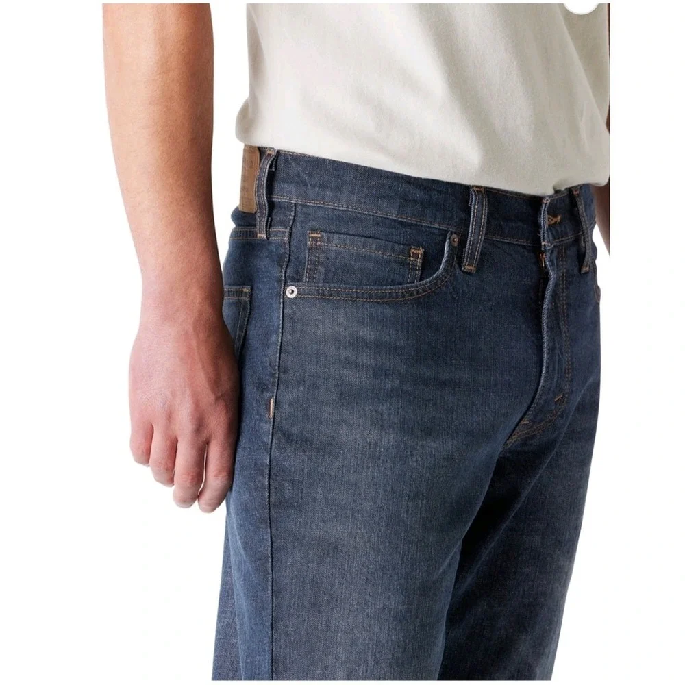 Levi Strauss Men's Athletic Fit Jeans Dark Wash 30x32 New NWT